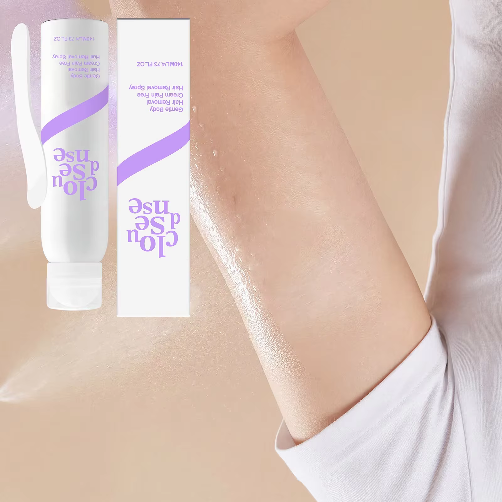 CloudSense Sensitive Hårborttagningsspray 140 ml